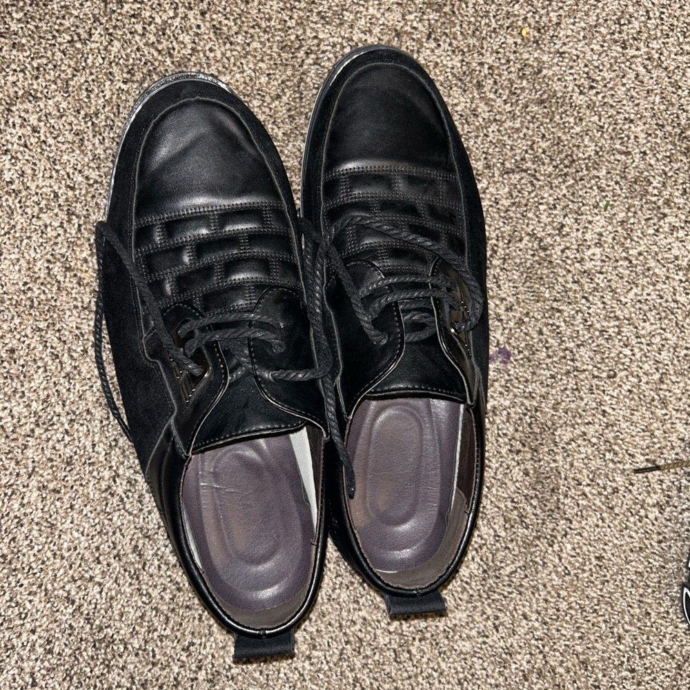 Elegant Black Leather Oxfords for Men
